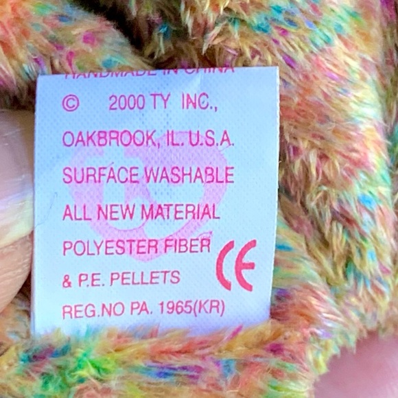 2000 4403 Speckles Internet “e” Teddy Bear Ty Store Exclusive Beanie Baby MWMT - Picture 9 of 9